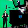 Greenscreen shoot at Bulldog Production Services.