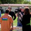 Trading Spaces shoot near Shawnee, OK.